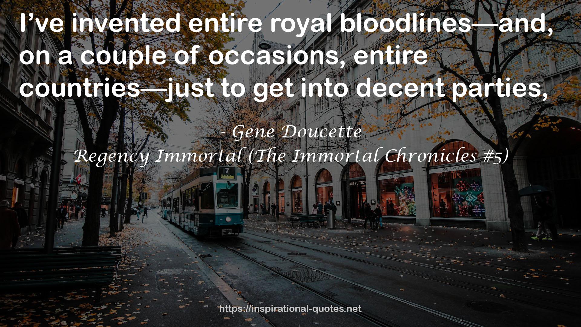 Regency Immortal (The Immortal Chronicles #5) QUOTES