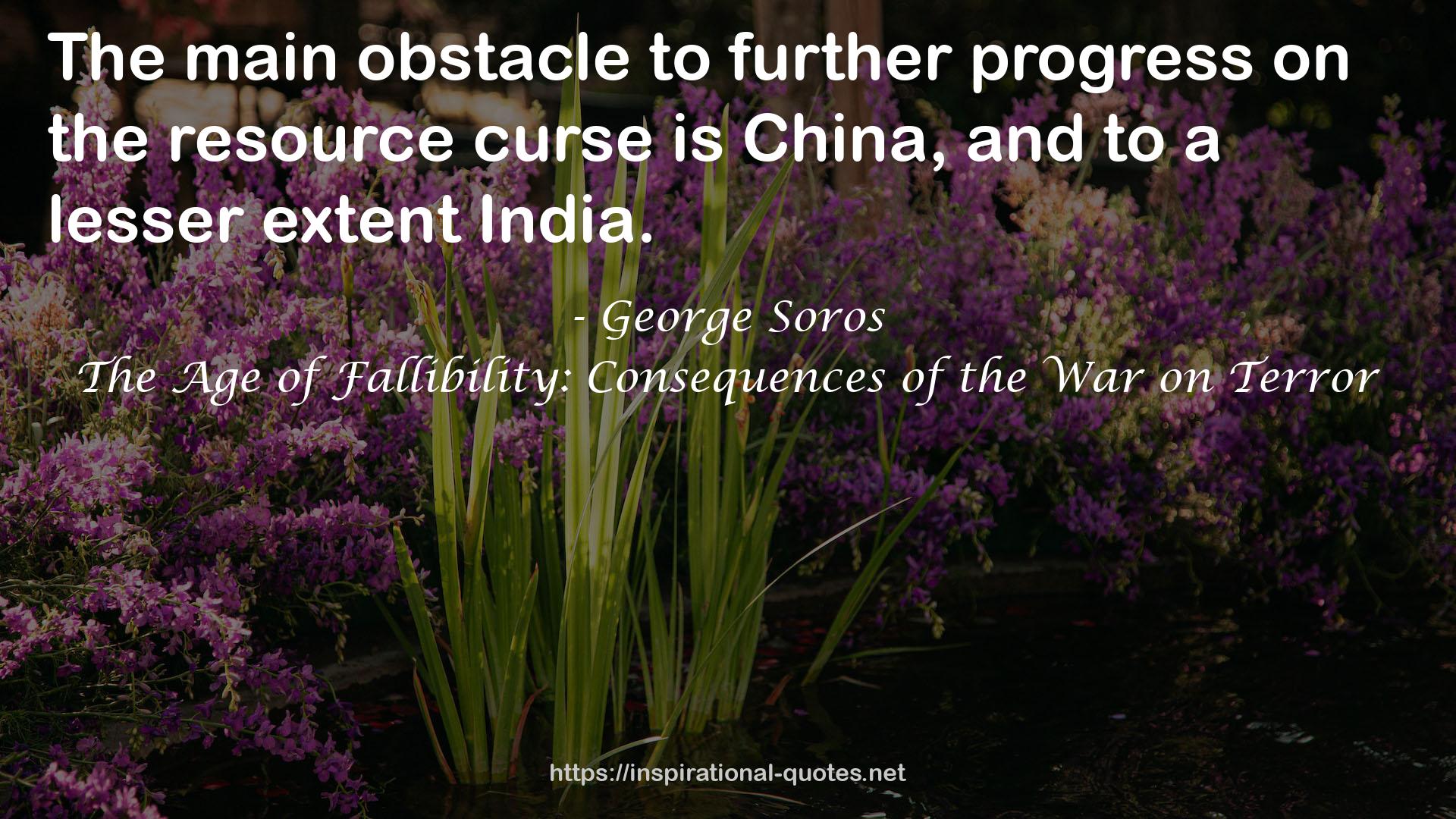 the resource curse  QUOTES