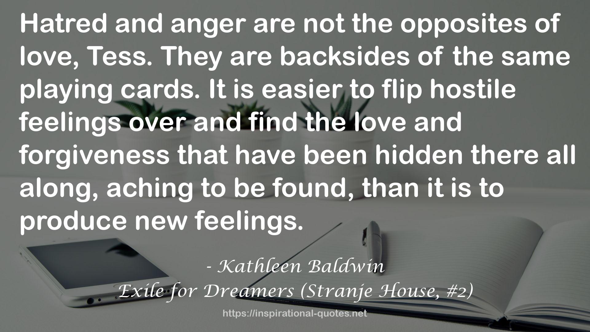 Exile for Dreamers (Stranje House, #2) QUOTES