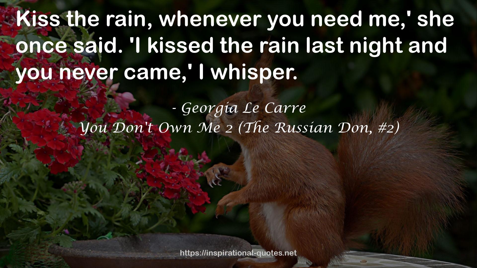 You Don't Own Me 2 (The Russian Don, #2) QUOTES