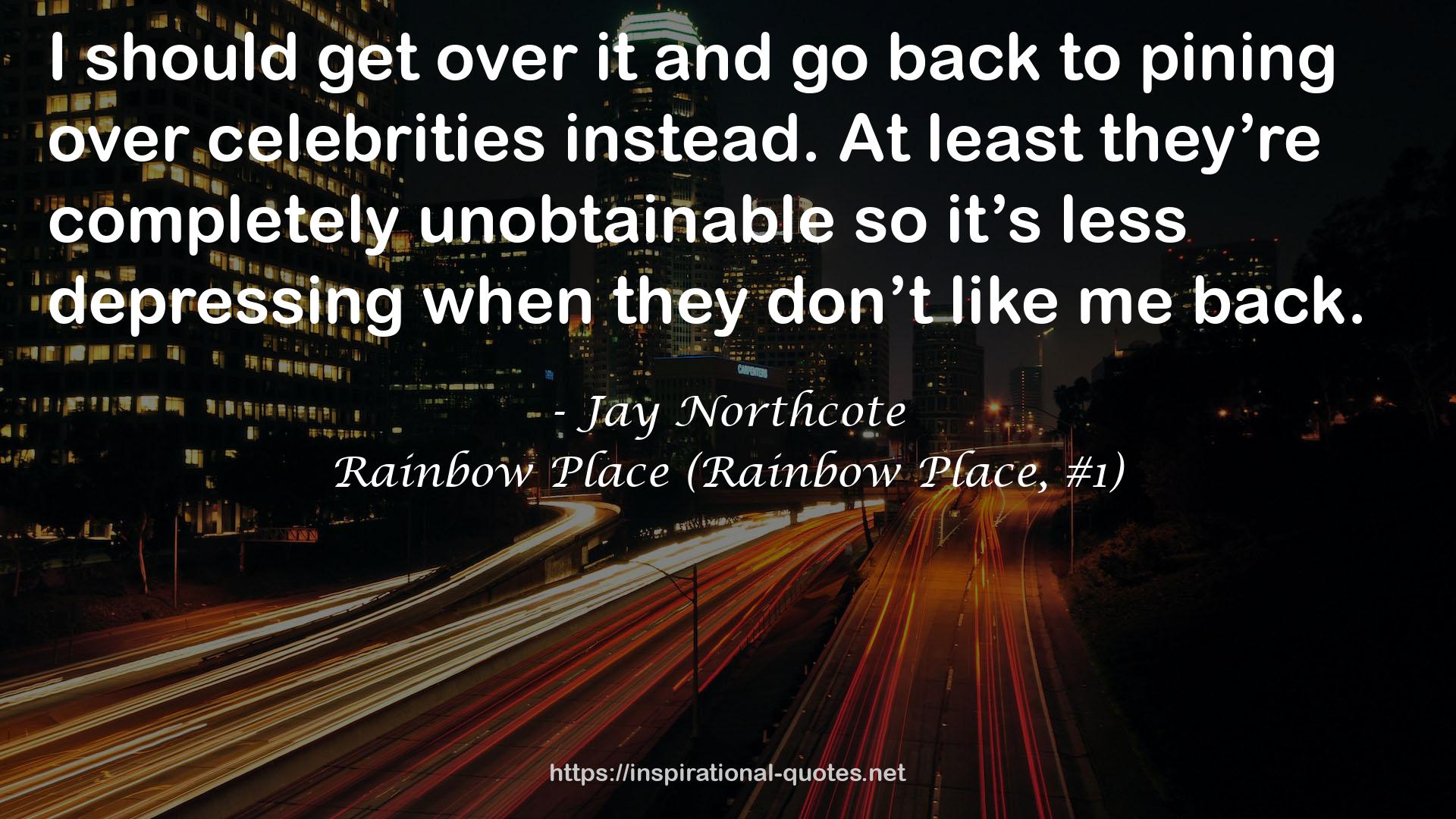 Rainbow Place (Rainbow Place, #1) QUOTES