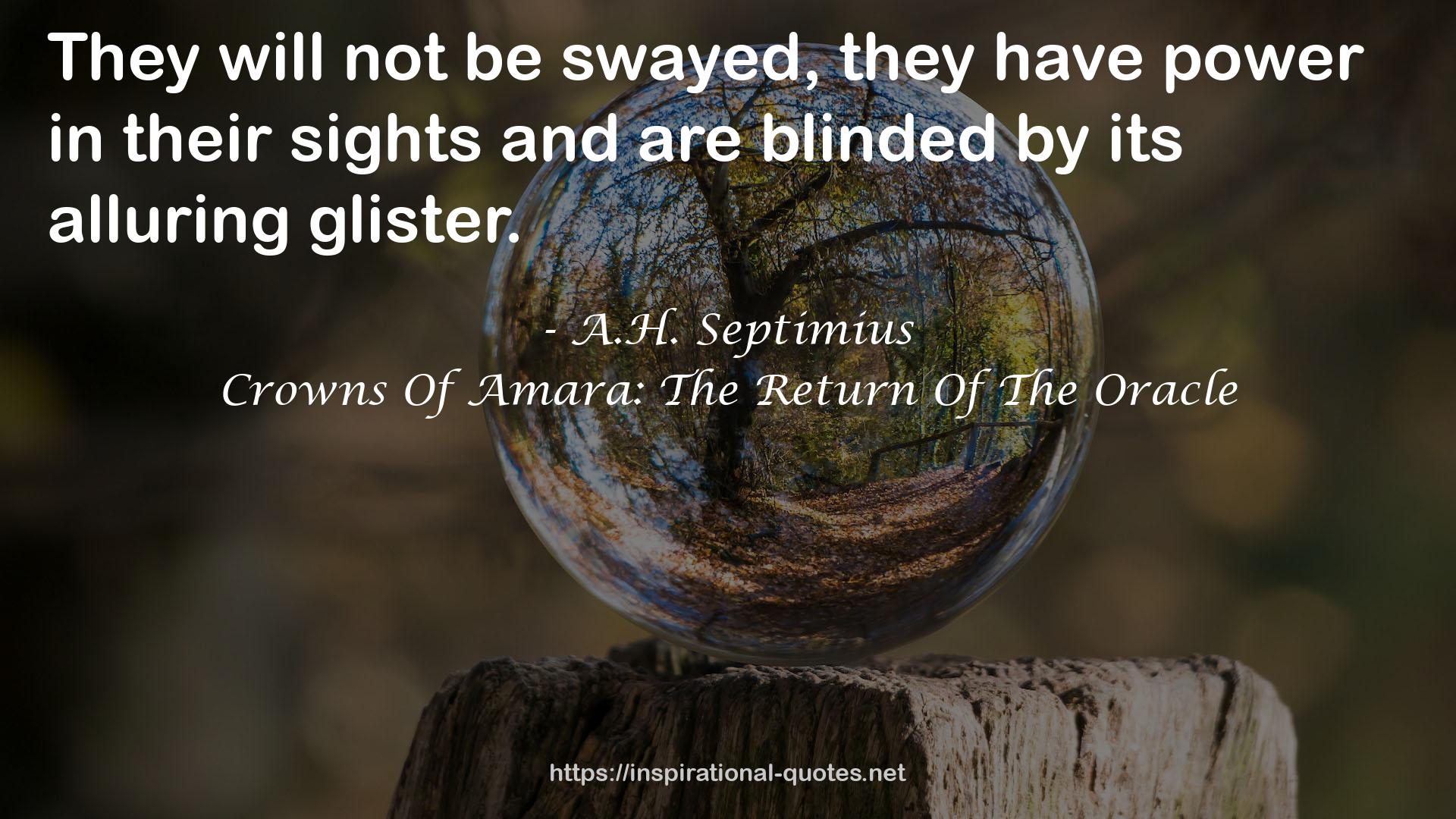 their sights  QUOTES