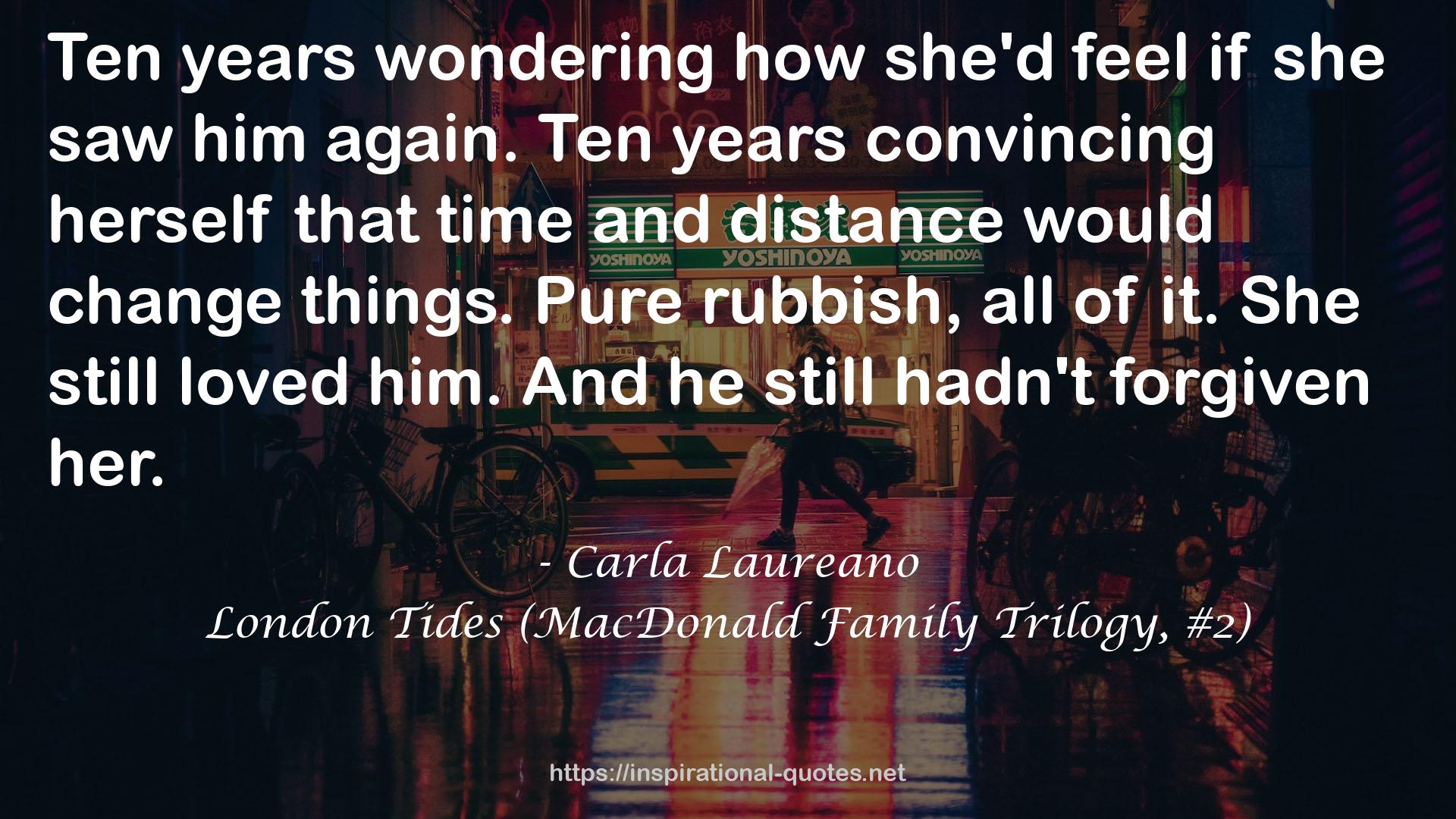 London Tides (MacDonald Family Trilogy, #2) QUOTES