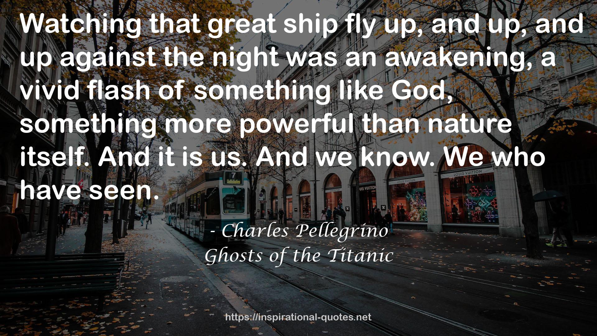 Ghosts of the Titanic QUOTES