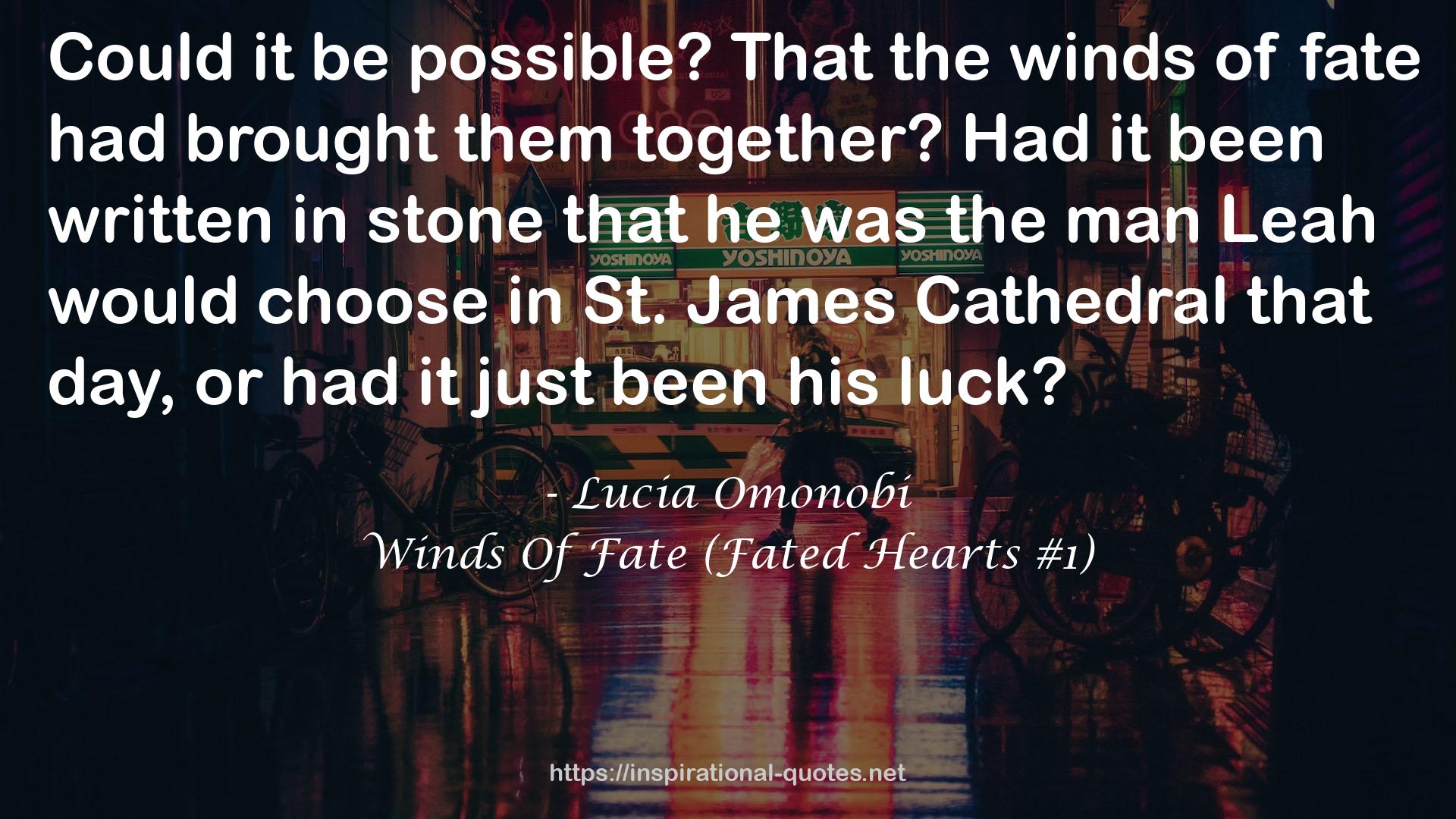 Winds Of Fate (Fated Hearts #1) QUOTES