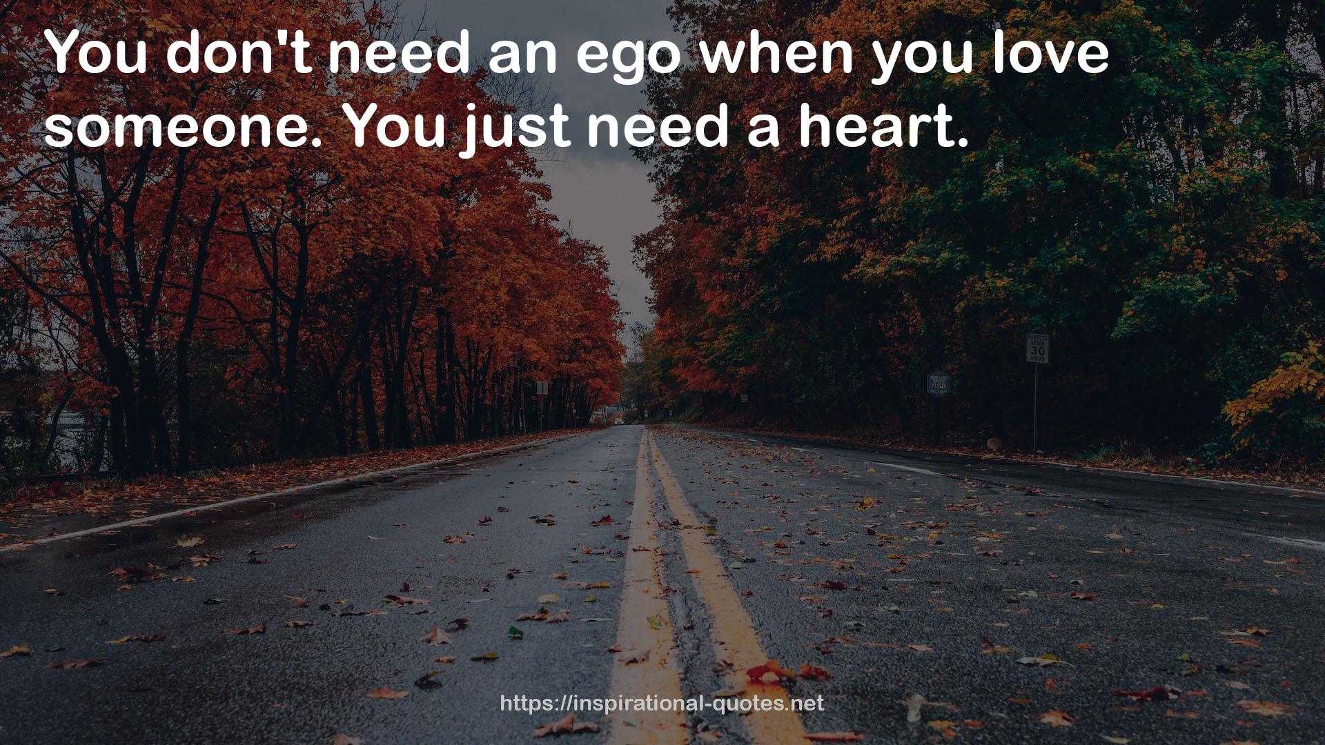 an ego  QUOTES