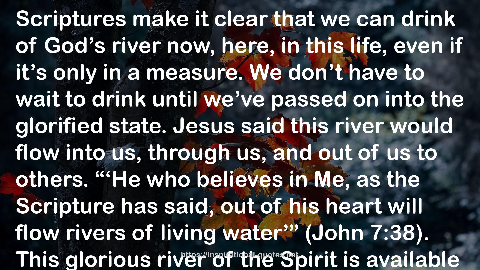 Following the River: A Vision for Corporate Worship QUOTES