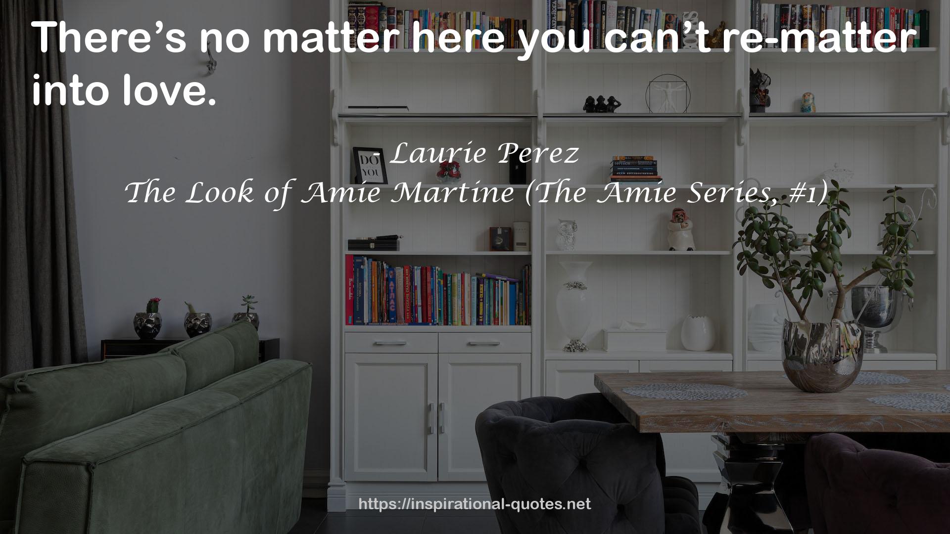 The Look of Amie Martine (The Amie Series, #1) QUOTES