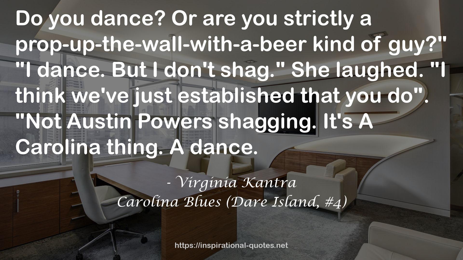 Carolina Blues (Dare Island, #4) QUOTES