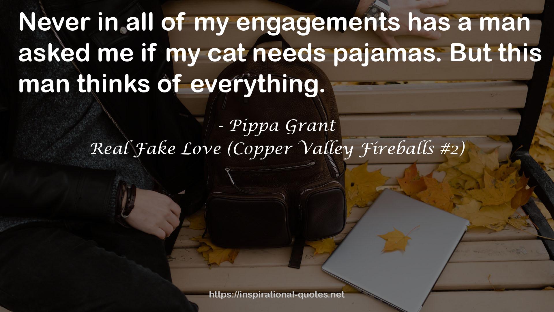 Real Fake Love (Copper Valley Fireballs #2) QUOTES