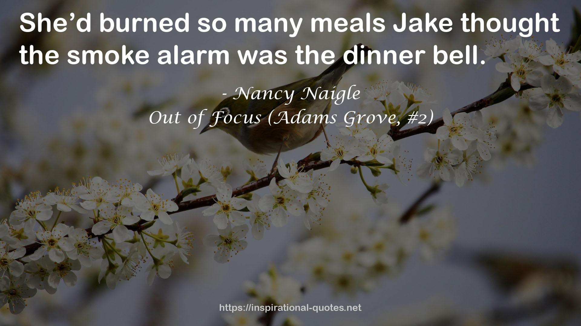 Out of Focus (Adams Grove, #2) QUOTES