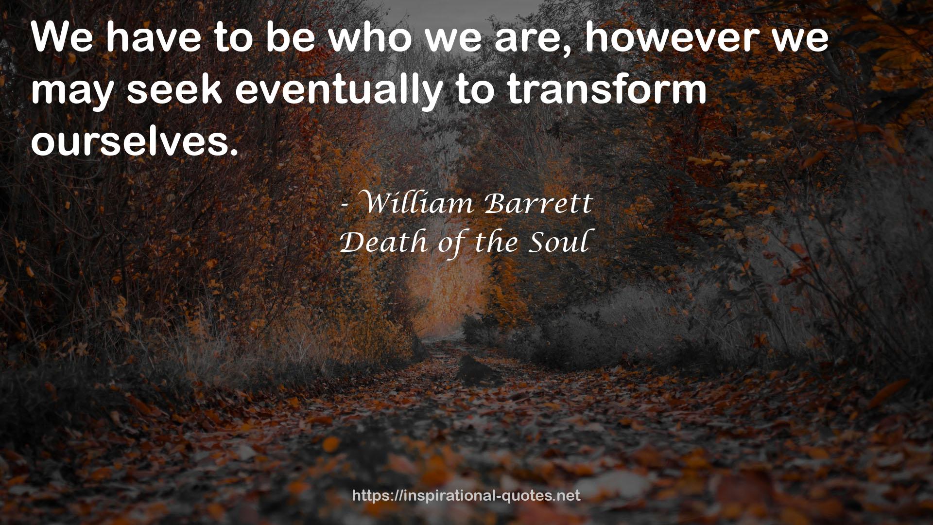 Death of the Soul QUOTES