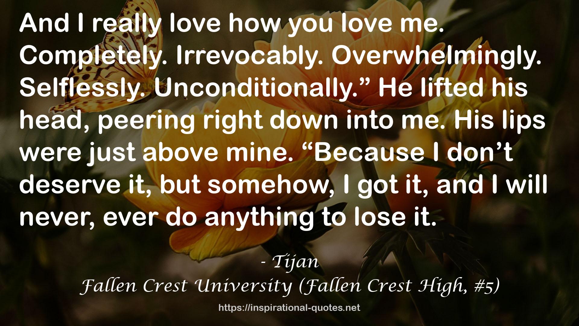 Fallen Crest University (Fallen Crest High, #5) QUOTES