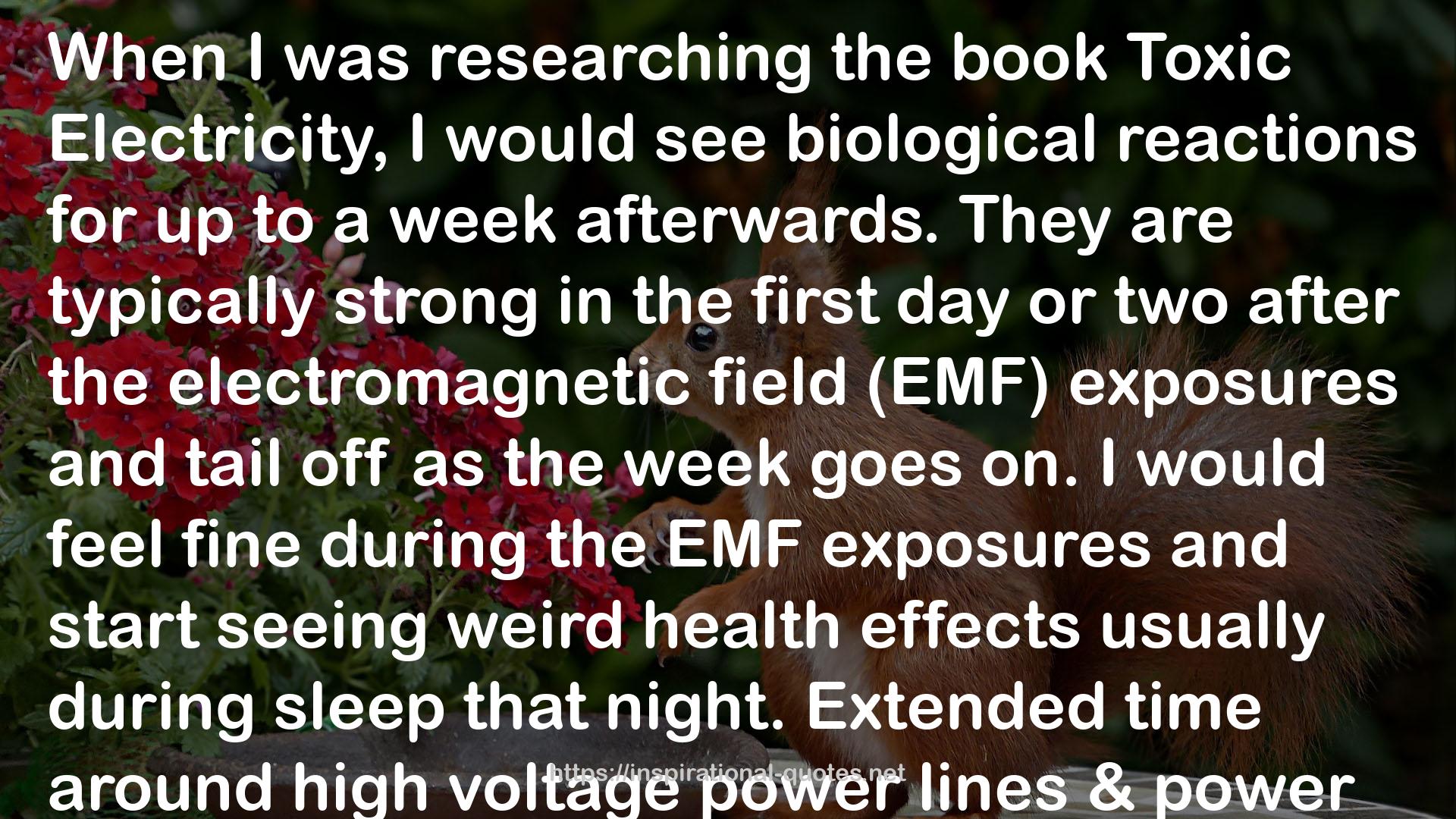 EMF  QUOTES