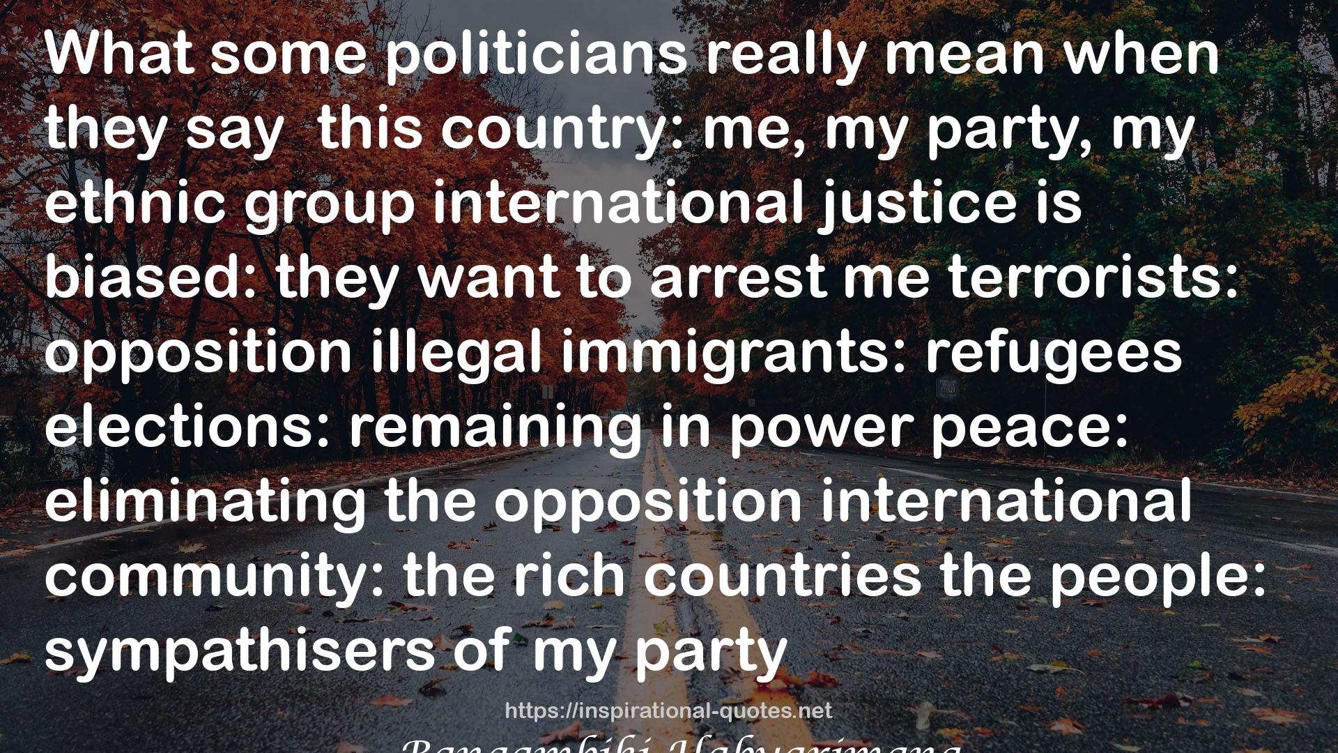 oppositionillegal  QUOTES