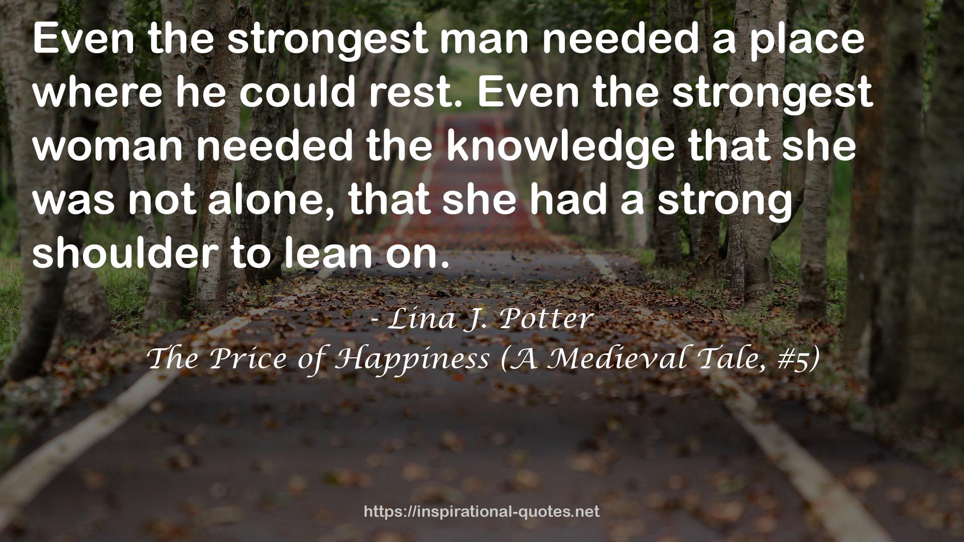 The Price of Happiness (A Medieval Tale, #5) QUOTES