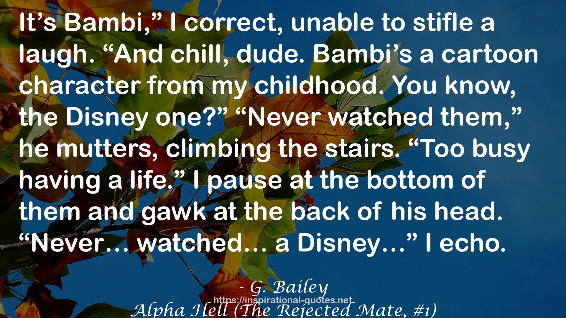 Alpha Hell (The Rejected Mate, #1) QUOTES