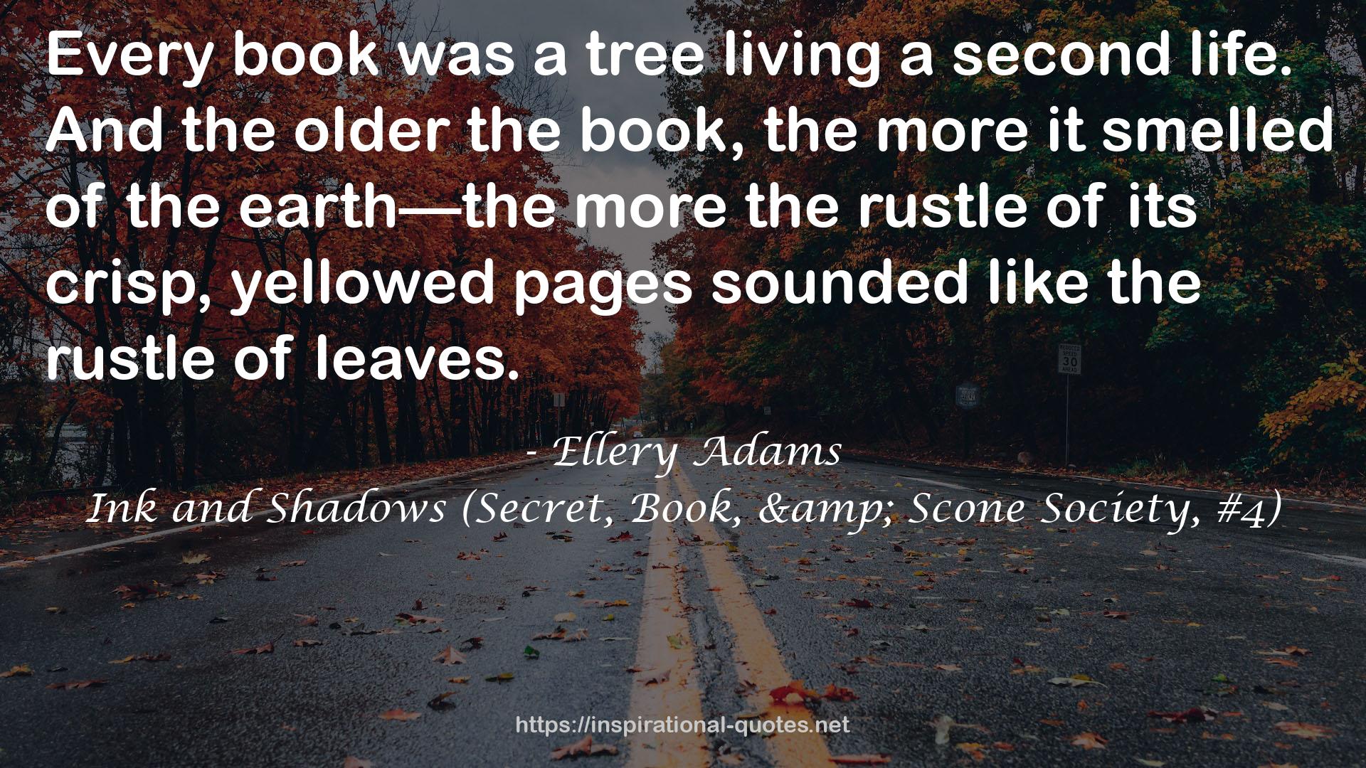 Ink and Shadows (Secret, Book, & Scone Society, #4) QUOTES
