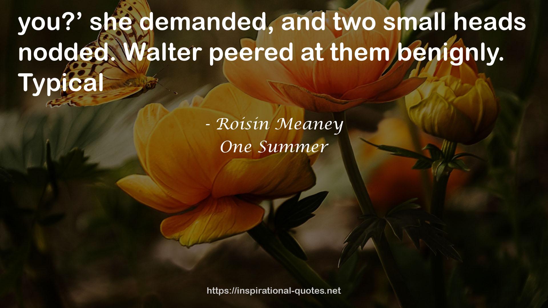 One Summer QUOTES