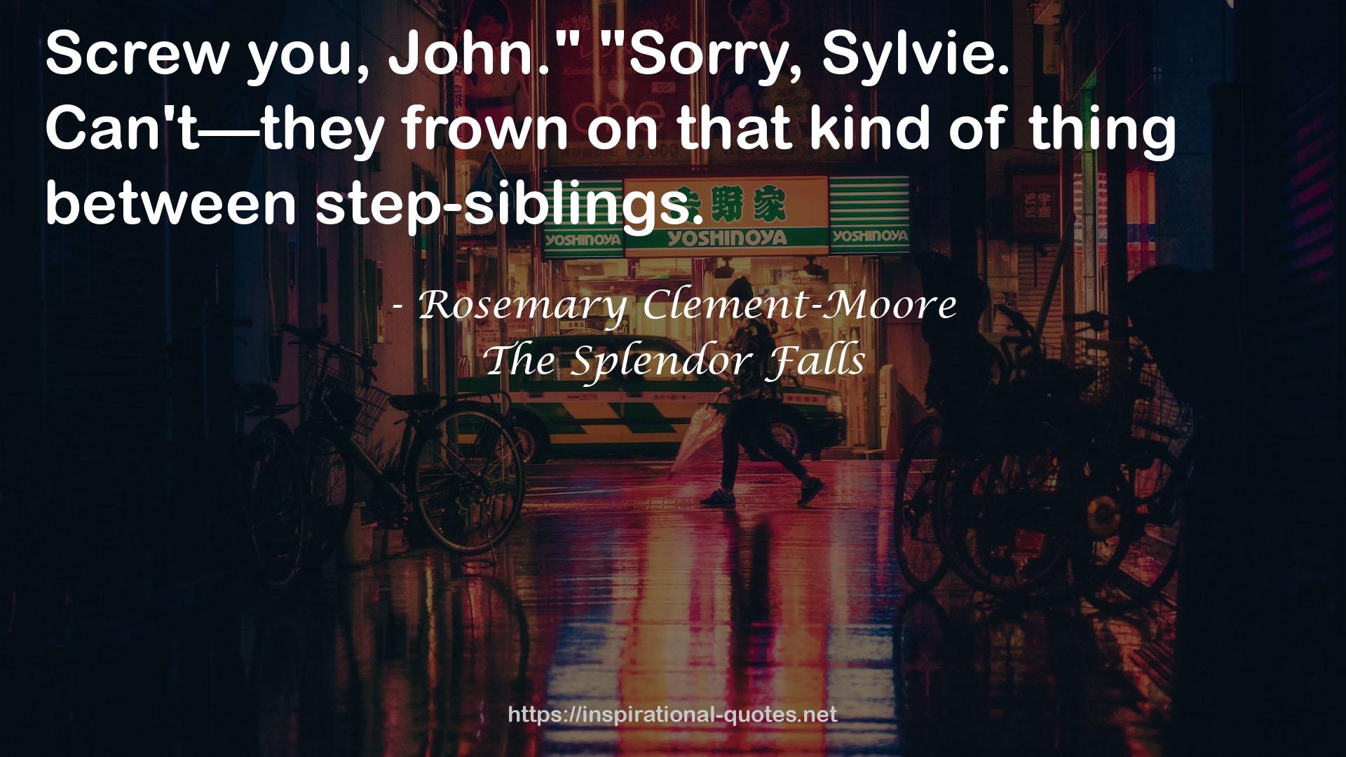 The Splendor Falls QUOTES