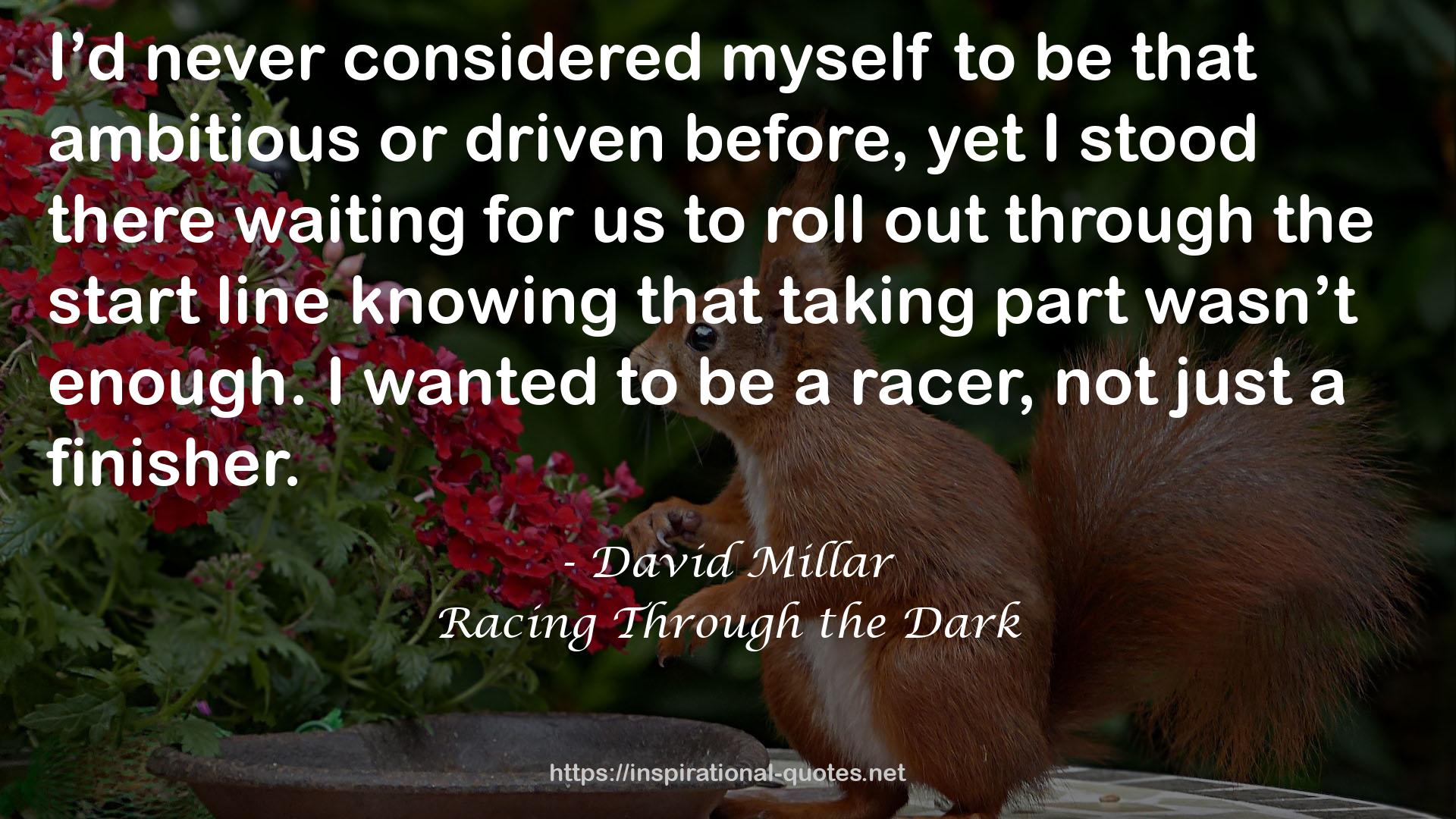 Racing Through the Dark QUOTES
