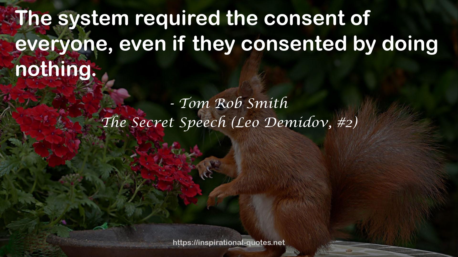 The Secret Speech (Leo Demidov, #2) QUOTES