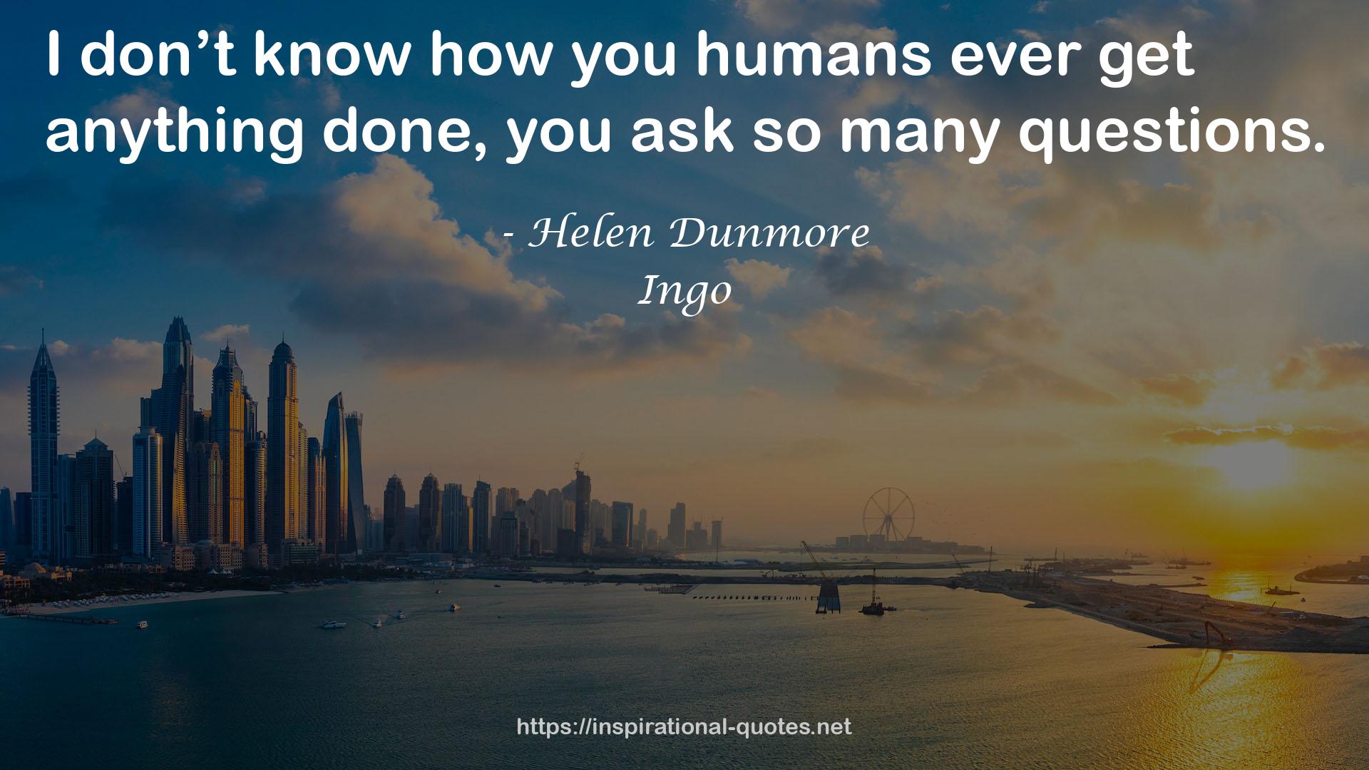 Helen Dunmore QUOTES