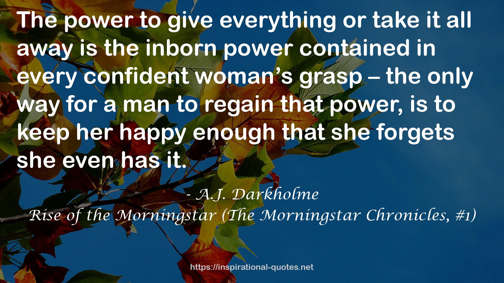 the inborn power  QUOTES