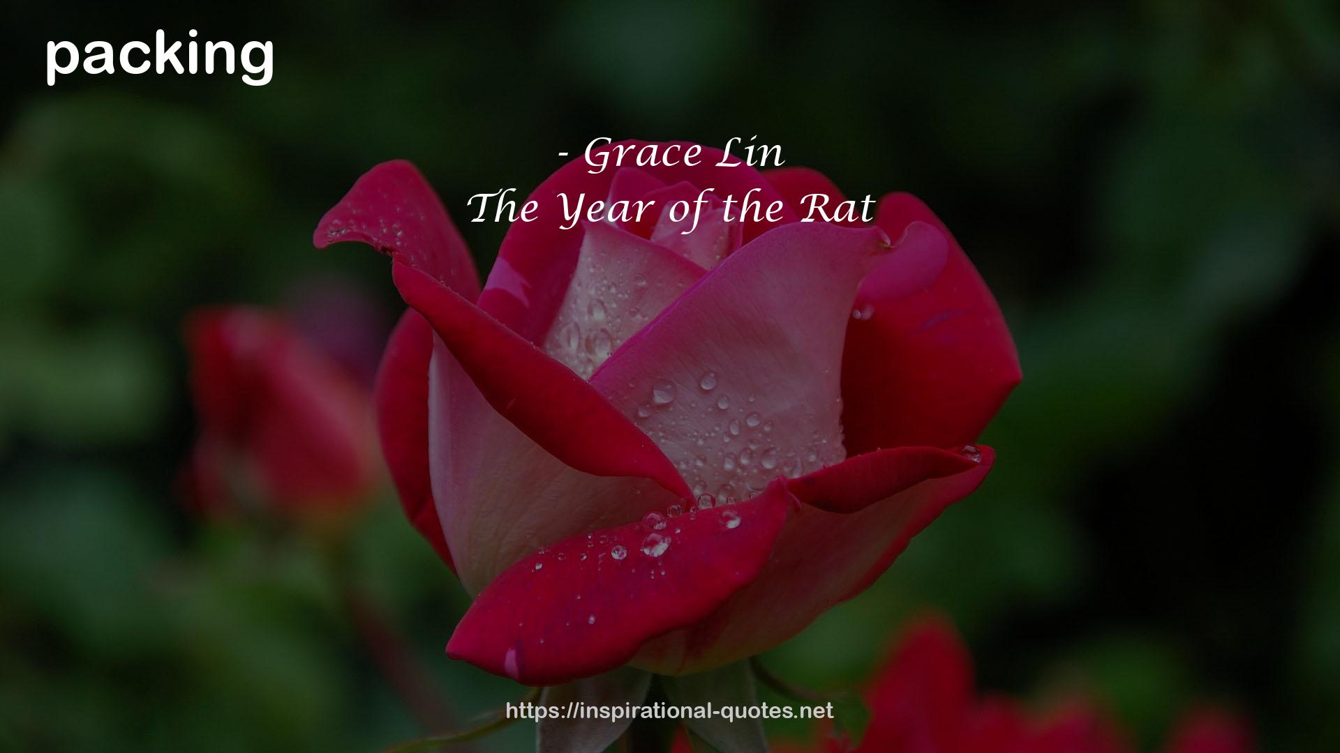 The Year of the Rat QUOTES