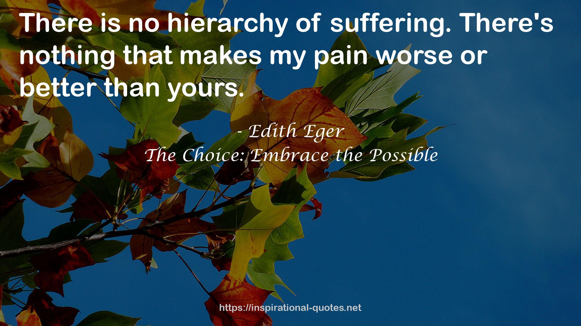 Edith Eger QUOTES