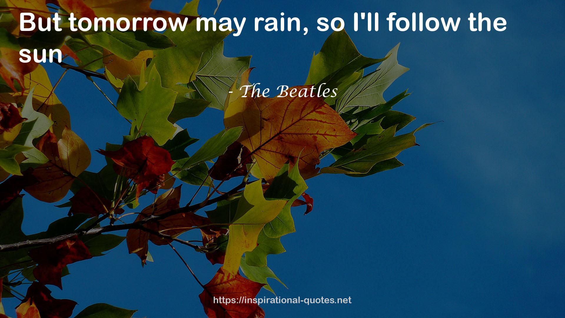 The Beatles QUOTES