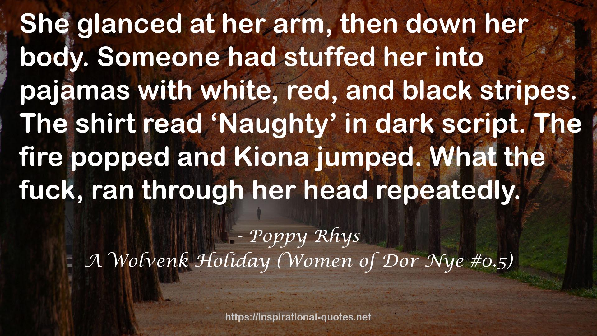A Wolvenk Holiday (Women of Dor Nye #0.5) QUOTES