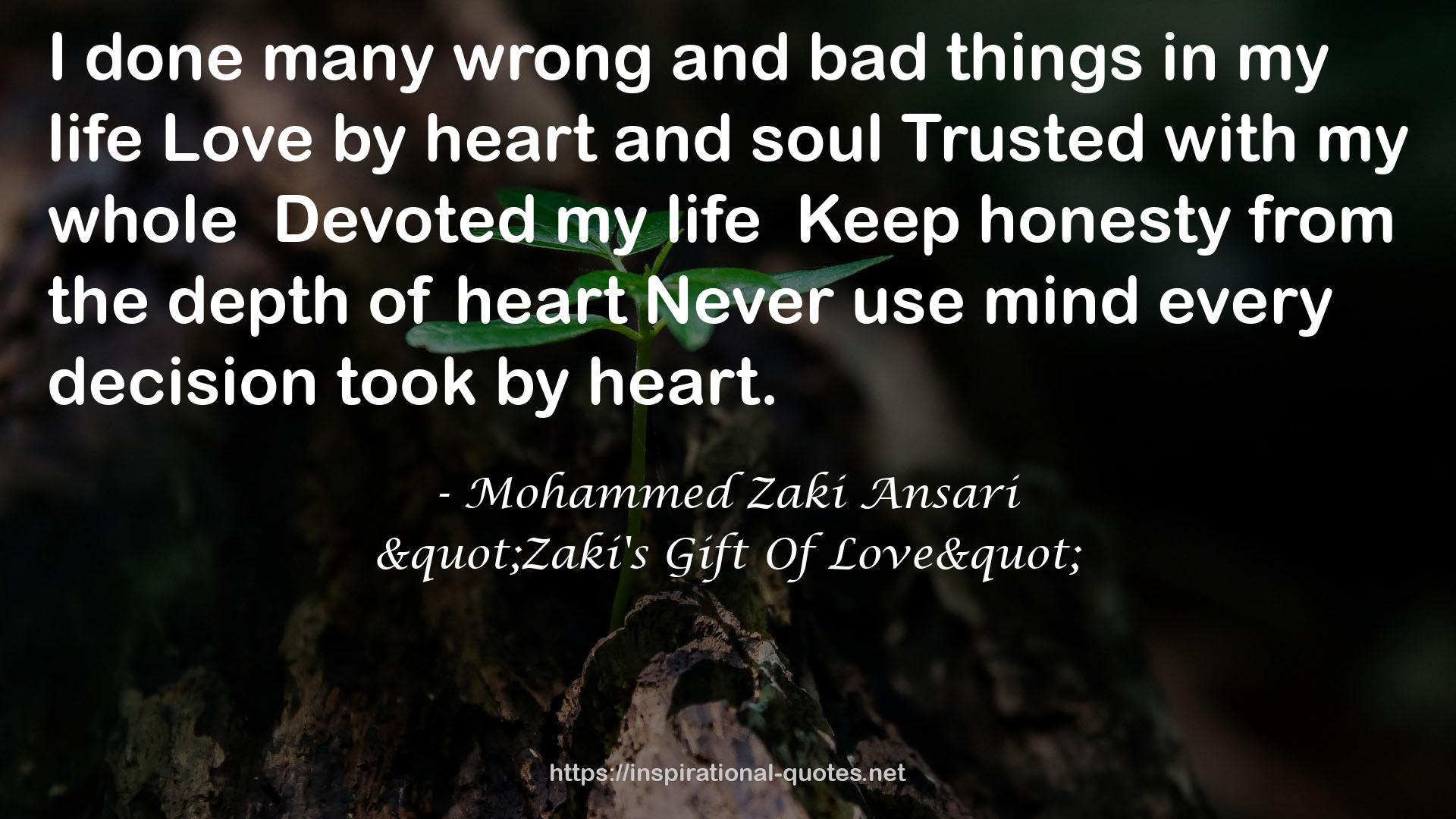 heartNever use mind  QUOTES