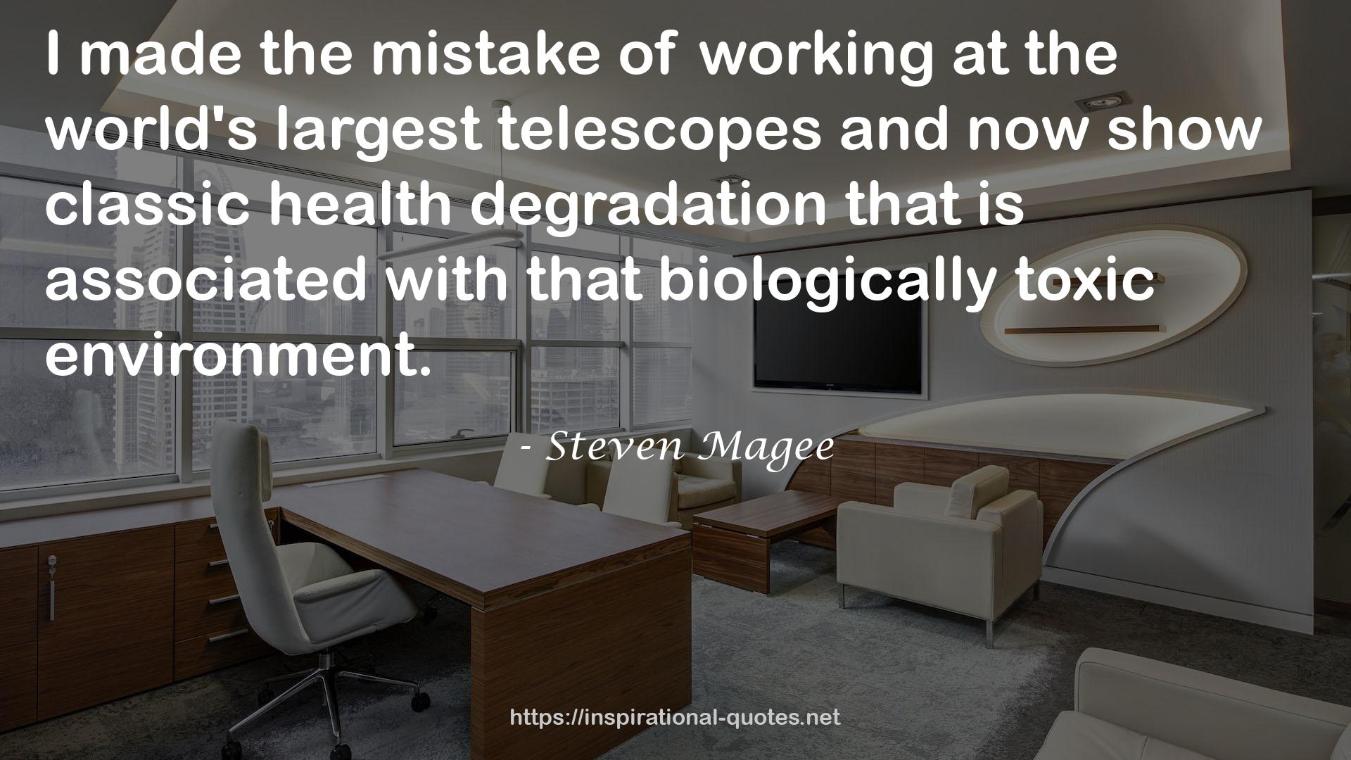 the world's largest telescopes  QUOTES