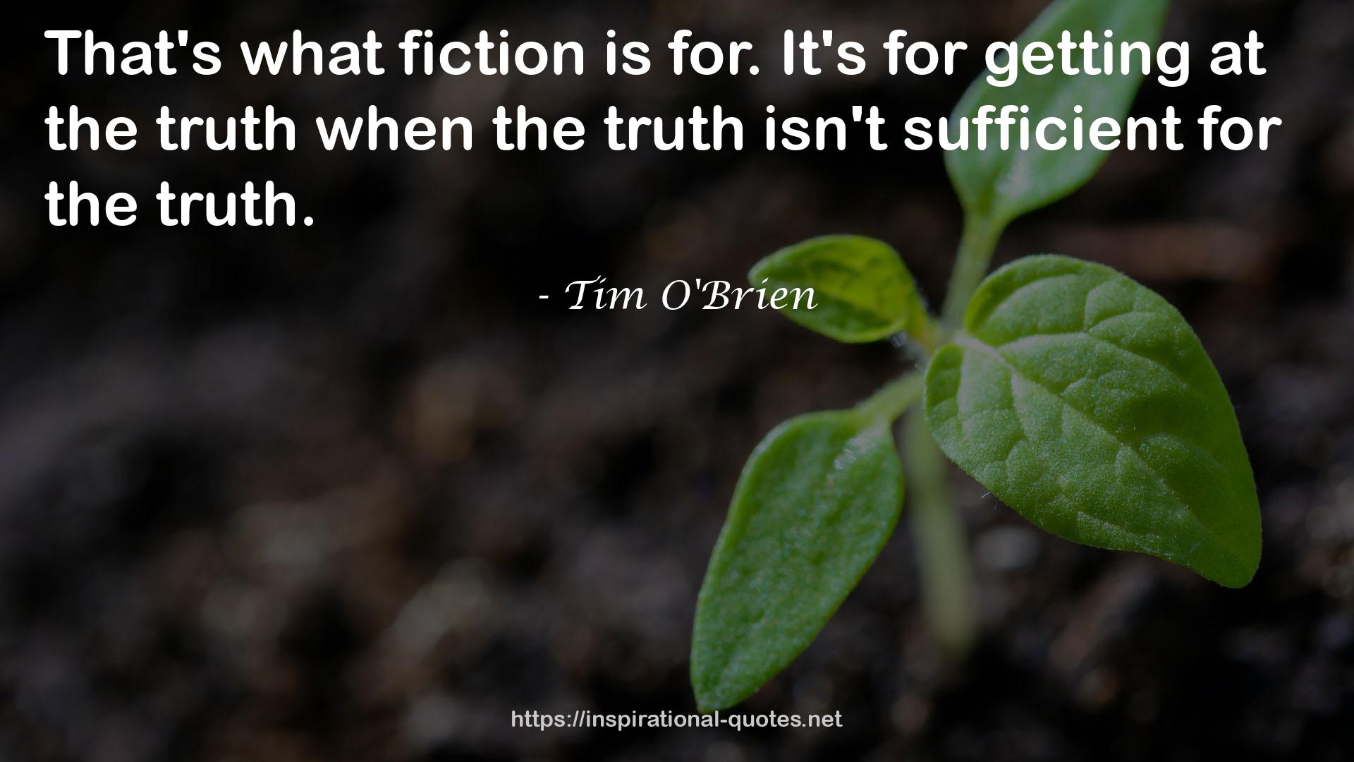 what fiction  QUOTES