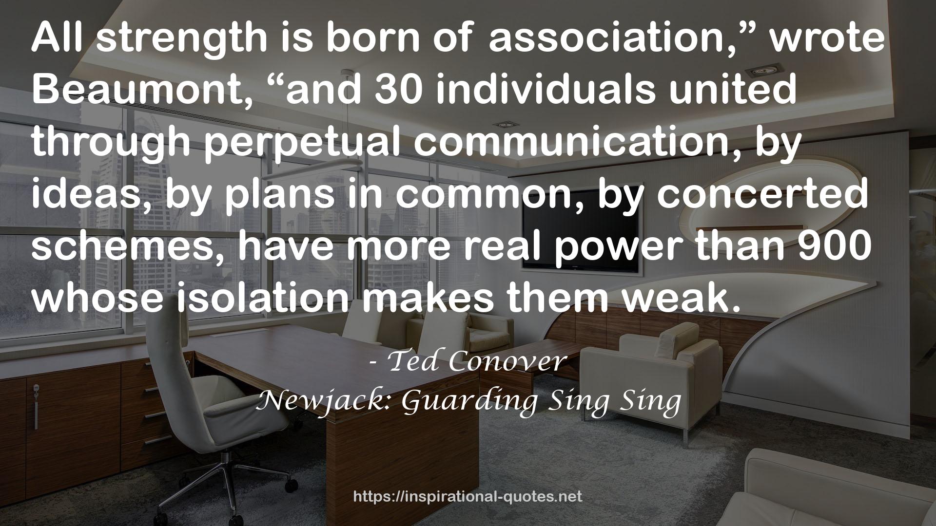 Newjack: Guarding Sing Sing QUOTES