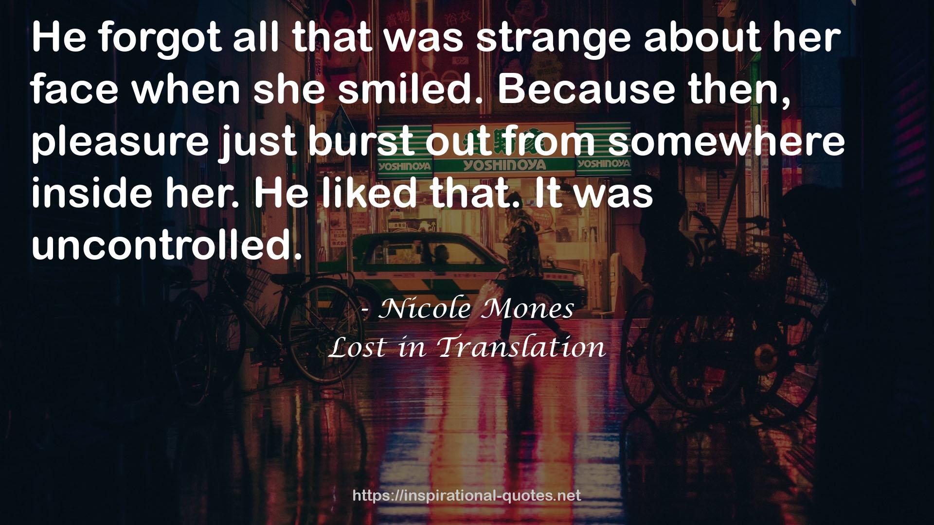 Lost in Translation QUOTES