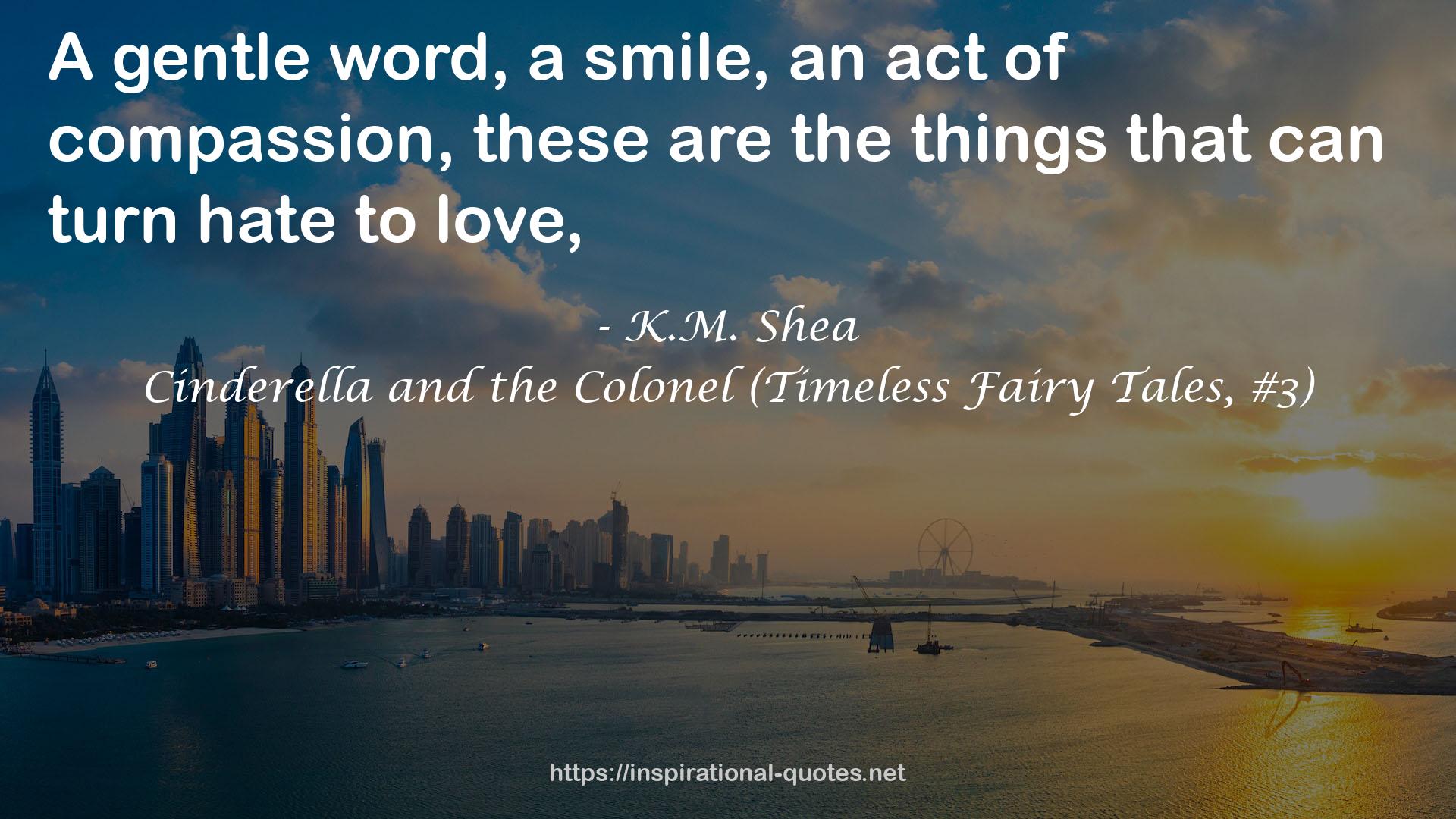 Cinderella and the Colonel (Timeless Fairy Tales, #3) QUOTES