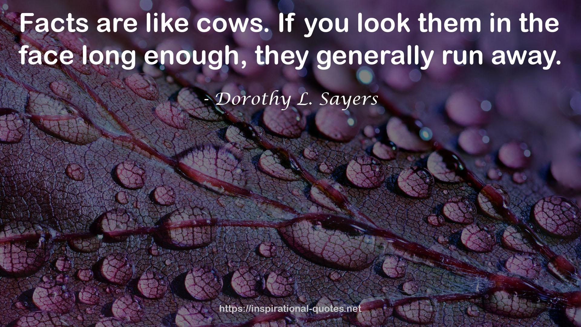 Dorothy L. Sayers QUOTES