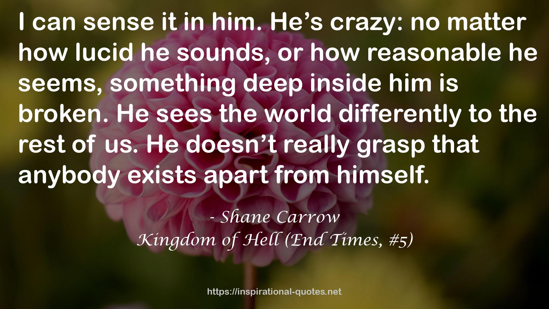 Kingdom of Hell (End Times, #5) QUOTES