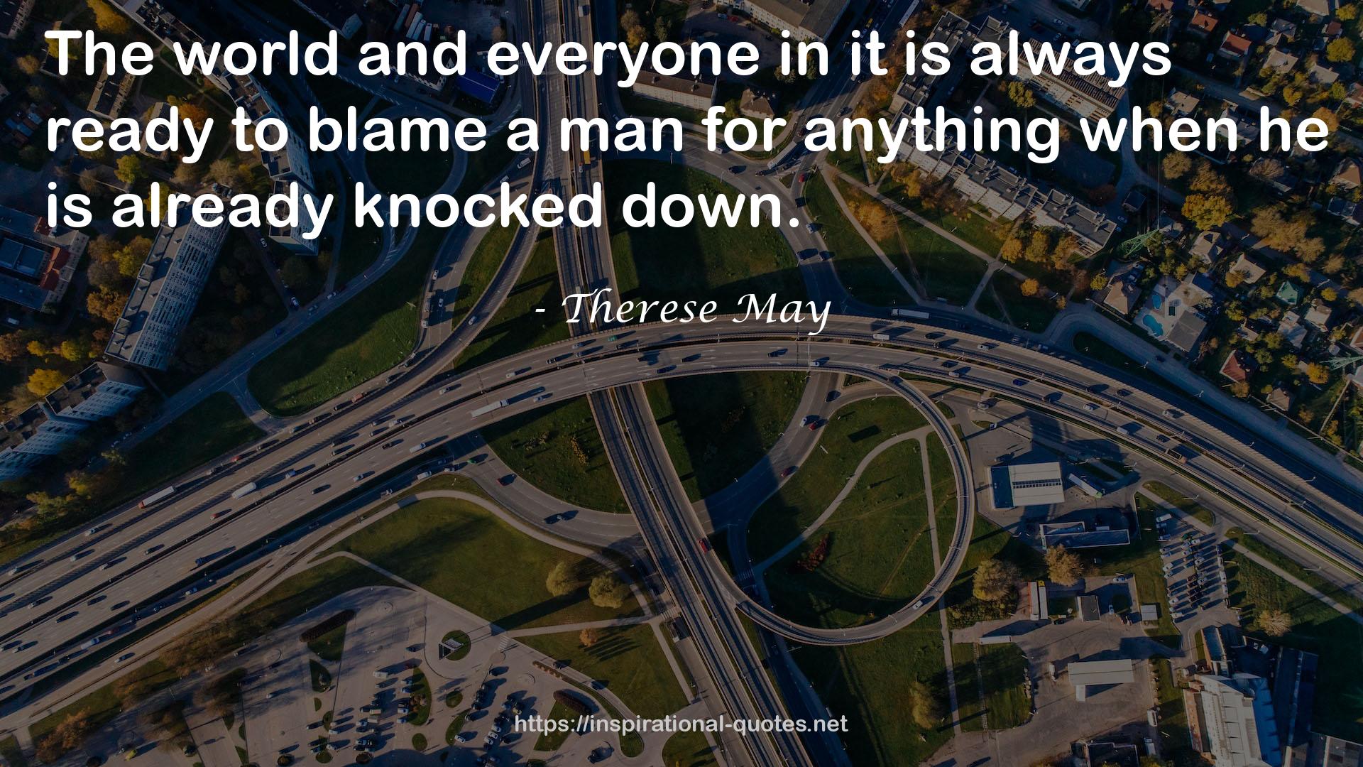 Therese May QUOTES
