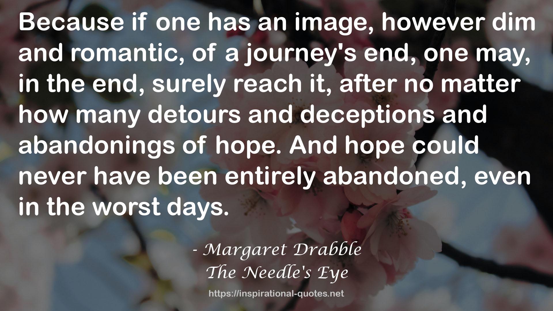 The Needle's Eye QUOTES