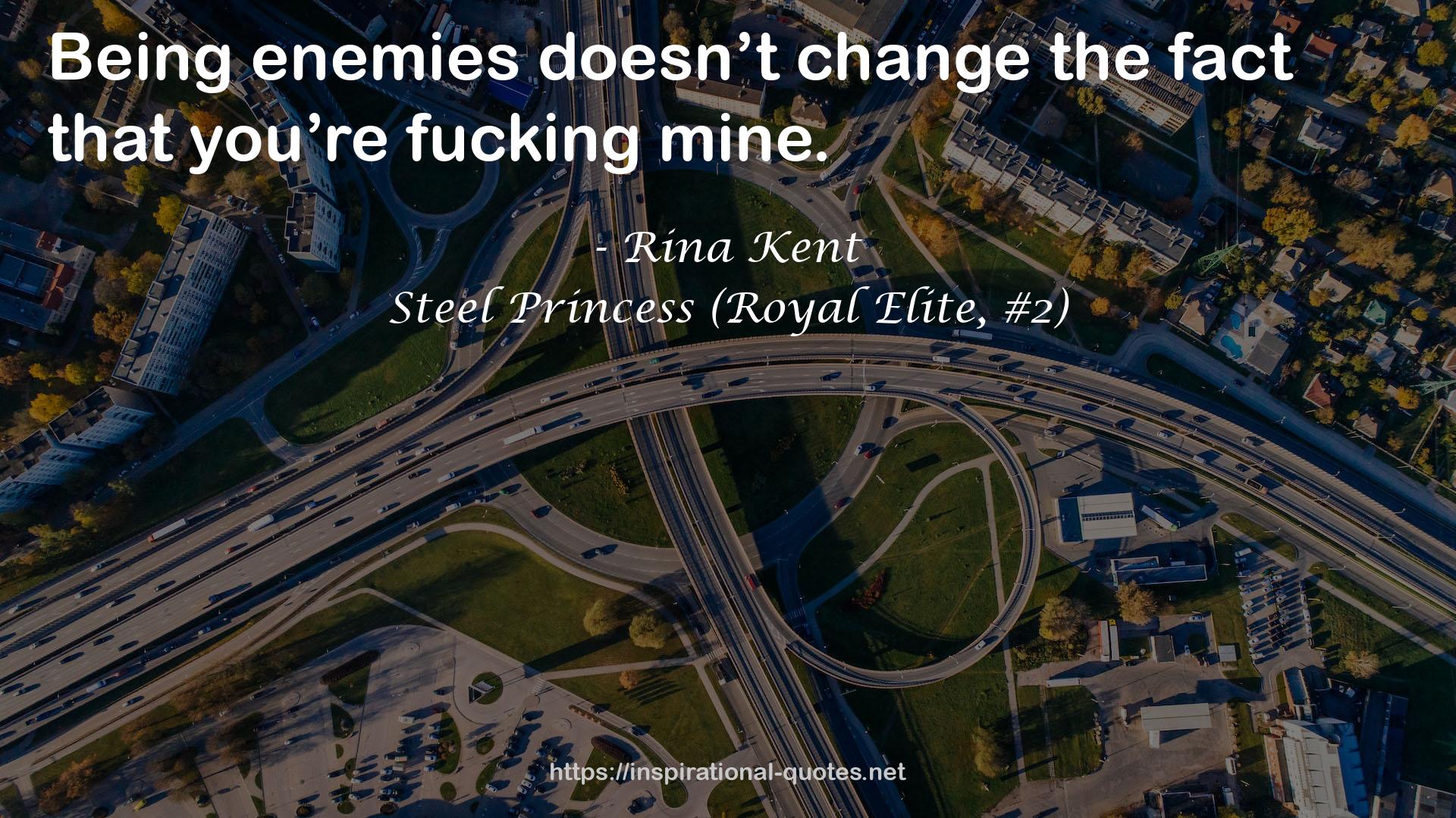 Steel Princess (Royal Elite, #2) QUOTES