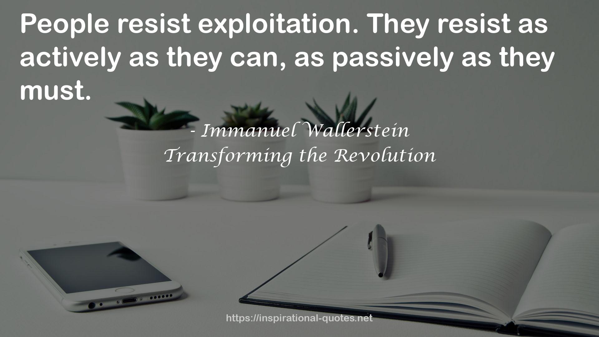 Transforming the Revolution QUOTES