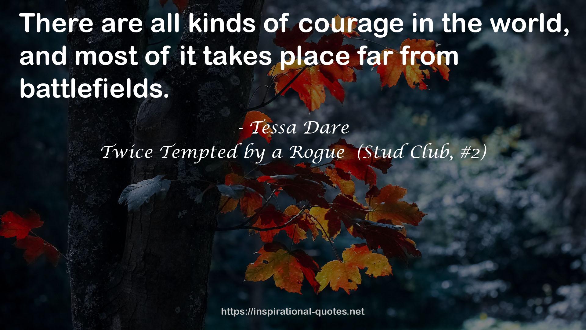 Twice Tempted by a Rogue  (Stud Club, #2) QUOTES
