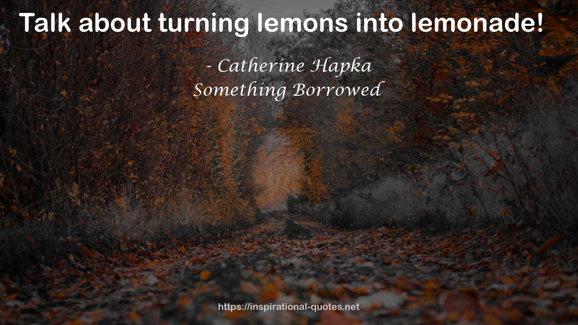 Something Borrowed QUOTES