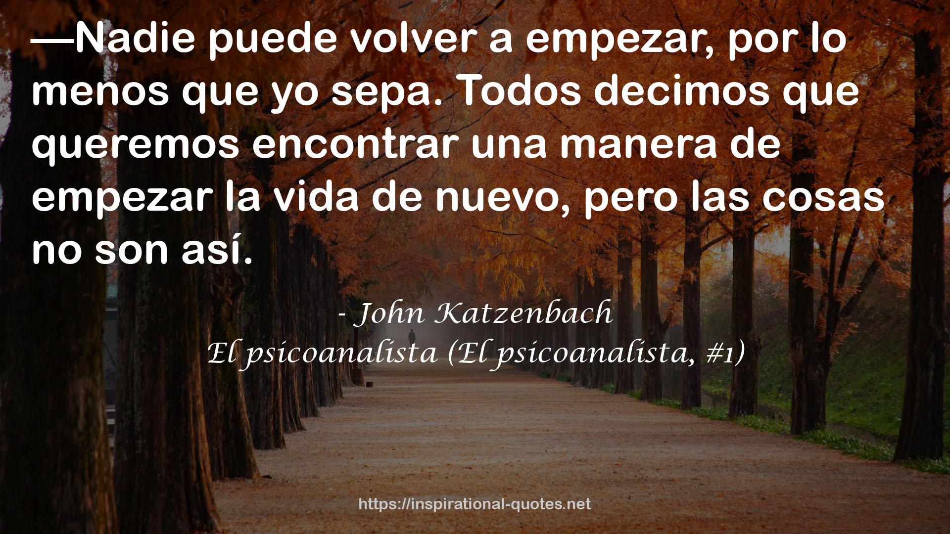 John Katzenbach QUOTES