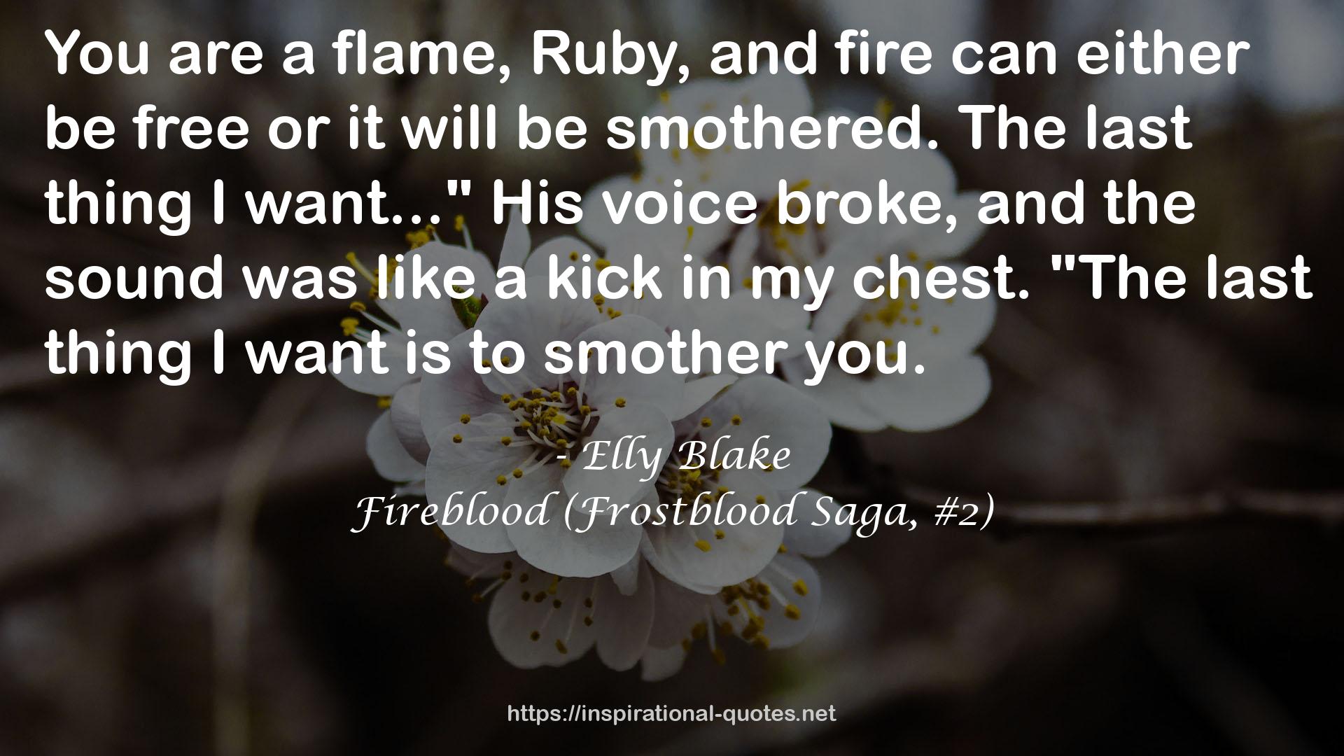 Fireblood (Frostblood Saga, #2) QUOTES