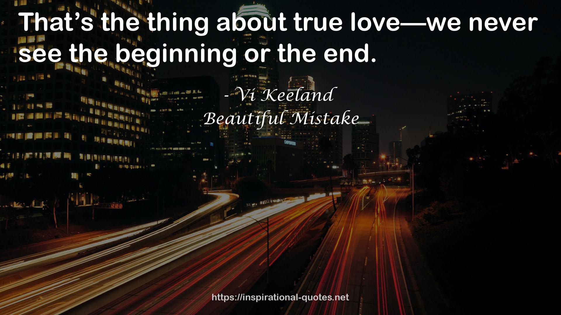 Beautiful Mistake QUOTES