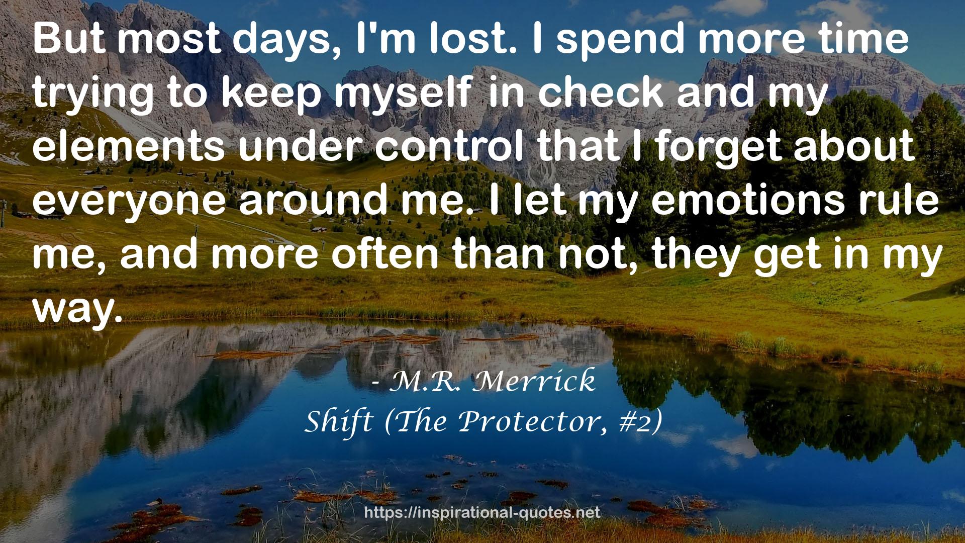 Shift (The Protector, #2) QUOTES